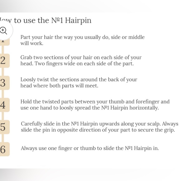 Fiona Franchimon No 1 Hairpin Tantalizing Blue - New Without Box - Picture 9 of 9